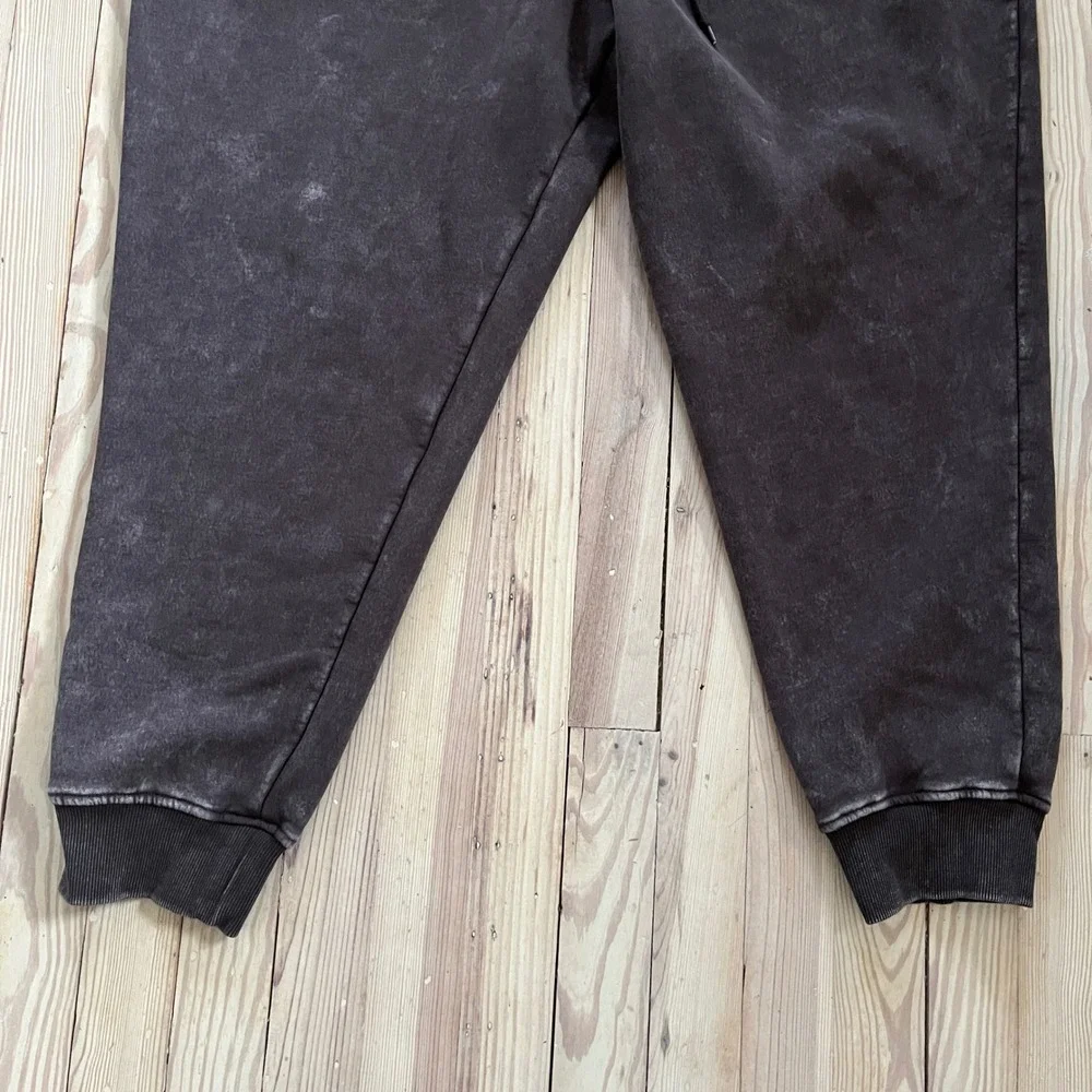 True‎ Religion Mens Sweatpants Joggers Brown Acid Washed Active Casual Size 2XL